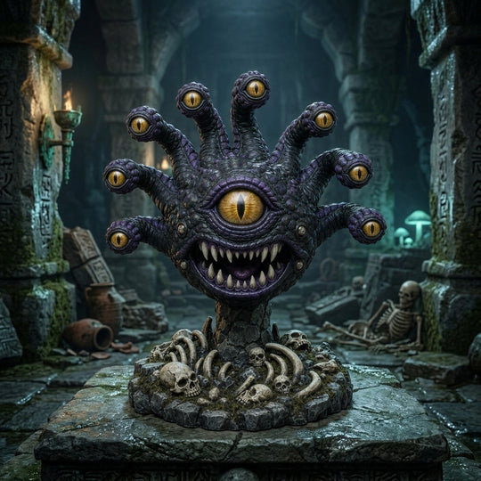 Dreadgaze Beholder-Detailed Sculpt Miniature for RPG, Display & Collection