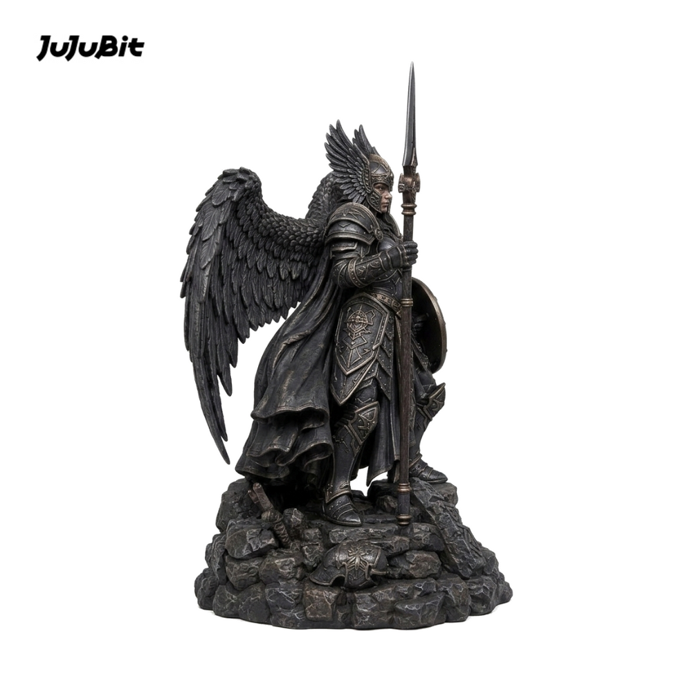 Dusk Valkyrie-Detailed Sculpt Miniature for RPG, Display & Collection