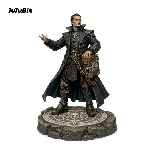Duskfall Warlock-Detailed Sculpt Miniature for RPG, Display & Collection