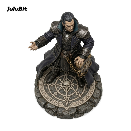Duskfall Warlock-Detailed Sculpt Miniature for RPG, Display & Collection