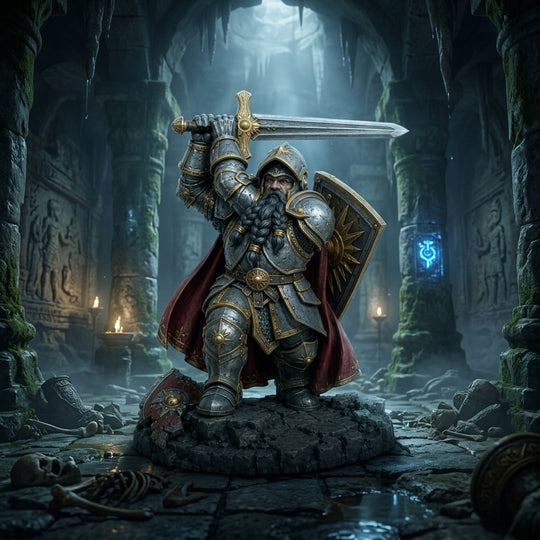 Duskvow Hexblade-Detailed Sculpt Miniature for RPG, Display & Collection