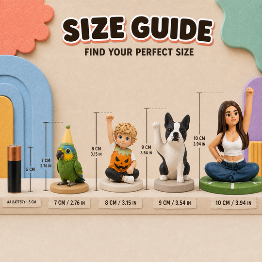 Personalized Oddball Ring Holder | Transform Your Photo into a Unique 3D Figurine