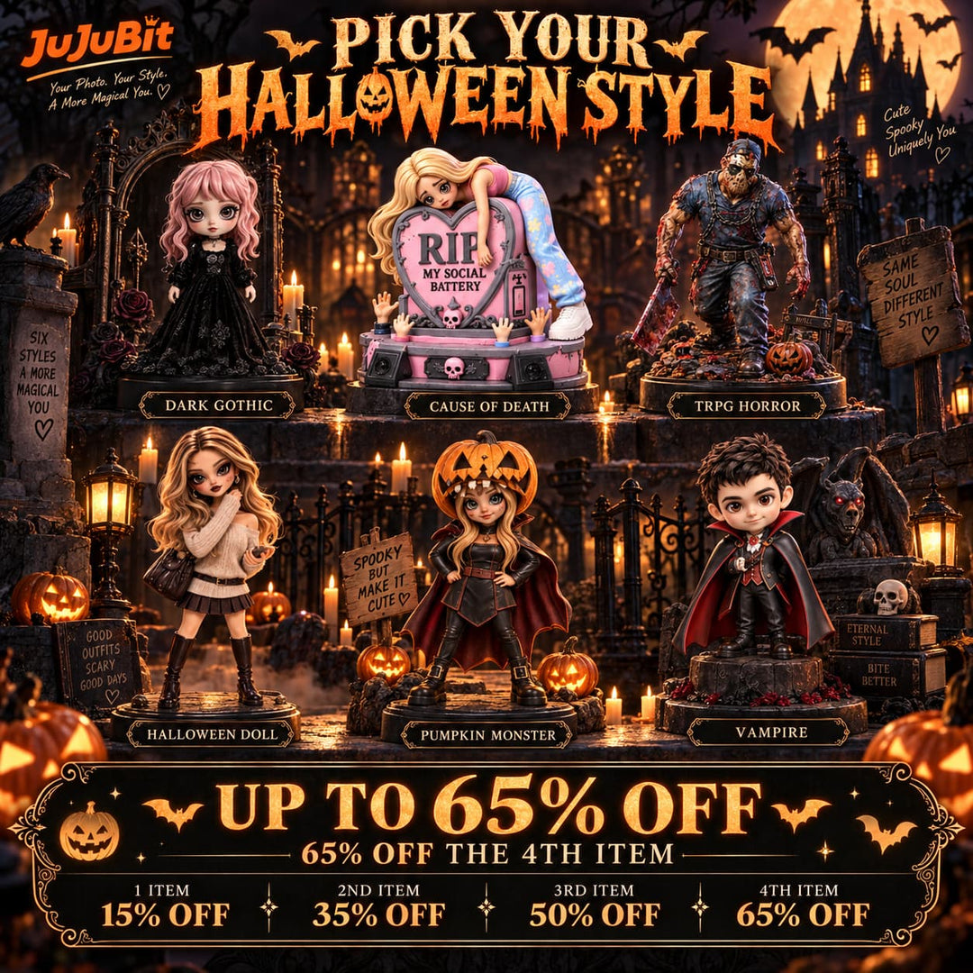 TRPG Horror Character Figurine | Transform Your Favorite Horror Icon into a Collectible Miniature