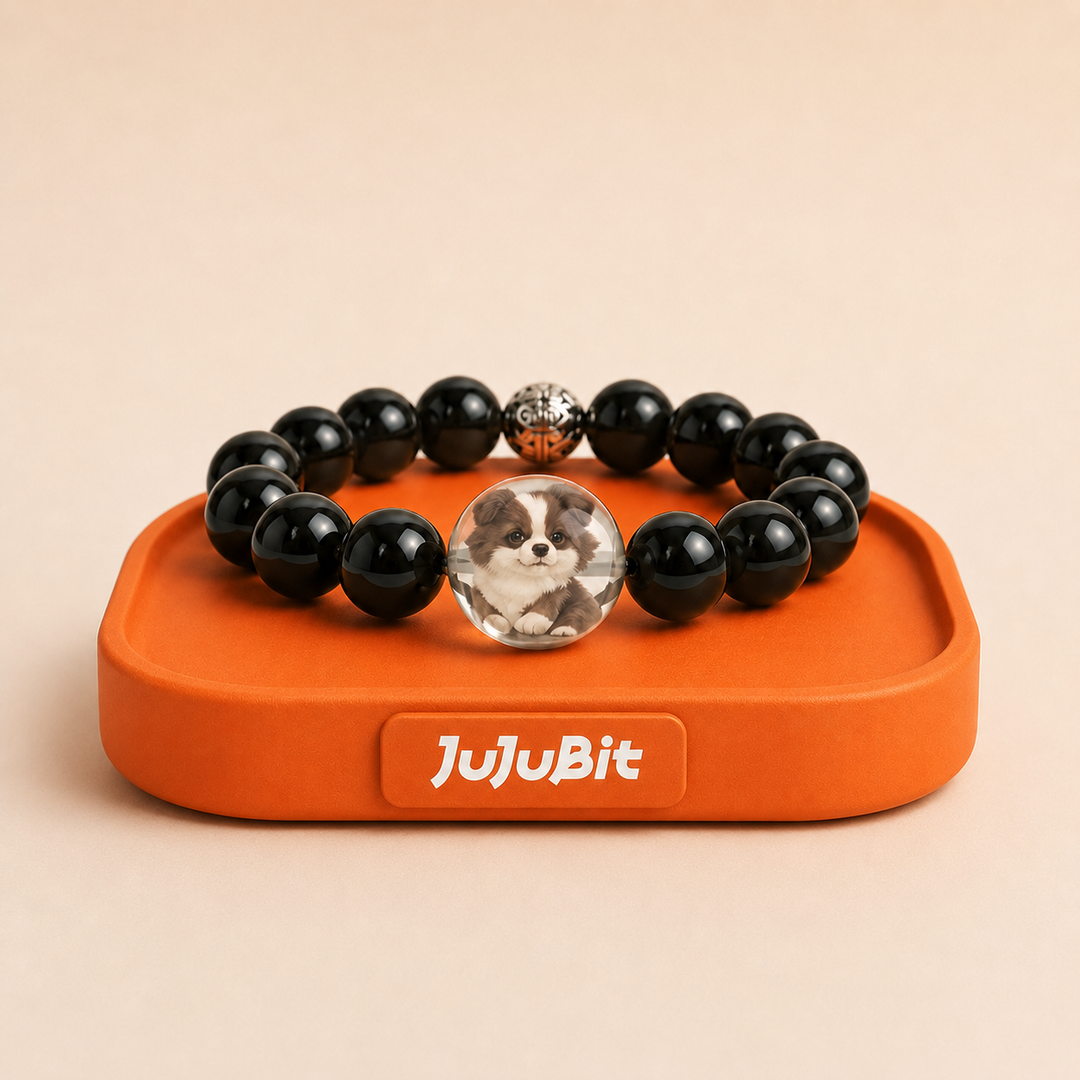 JuJuBit Black Obsidian — Protection & Energy Shield