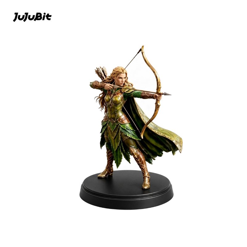 Elven Archer-Detailed Sculpt Miniature for RPG, Display & Collection