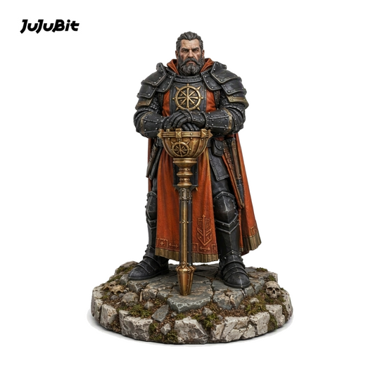Ember Warden-Detailed Sculpt Miniature for RPG, Display & Collection