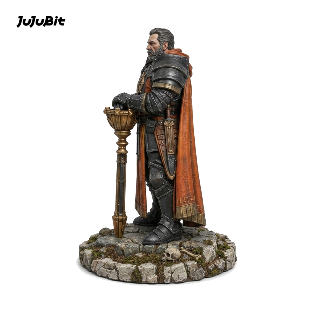 Ember Warden-Detailed Sculpt Miniature for RPG, Display & Collection