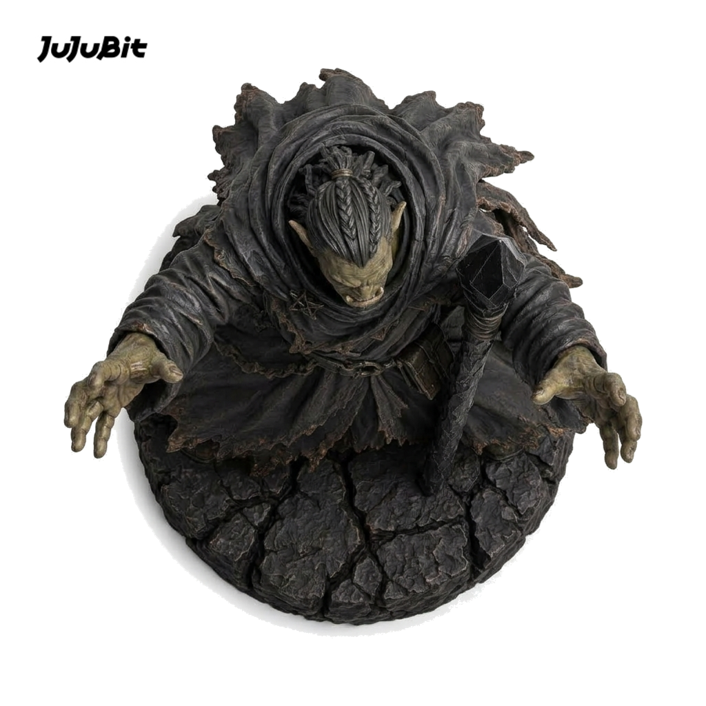 Emberpeak Pyromancer-Detailed Sculpt Miniature for RPG, Display & Collection