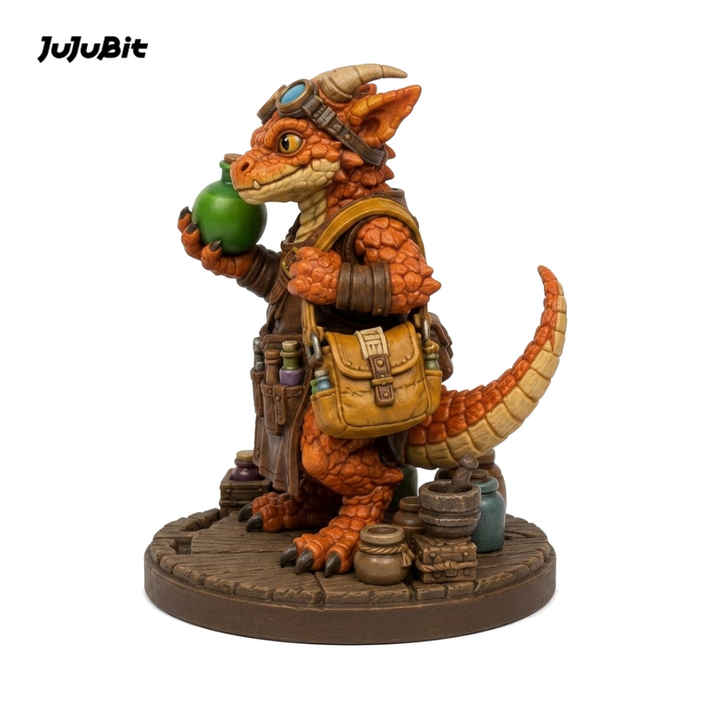 Emberquill Kobold Alchemist-Detailed Sculpt Miniature for RPG, Display & Collection