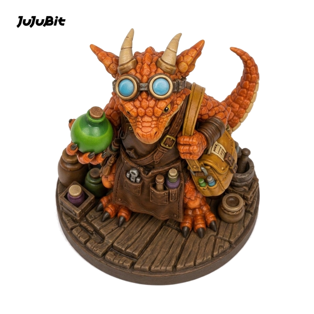 Emberquill Kobold Alchemist-Detailed Sculpt Miniature for RPG, Display & Collection