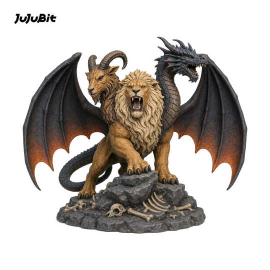 Emberwing Chimera-Detailed Sculpt Miniature for RPG, Display & Collection