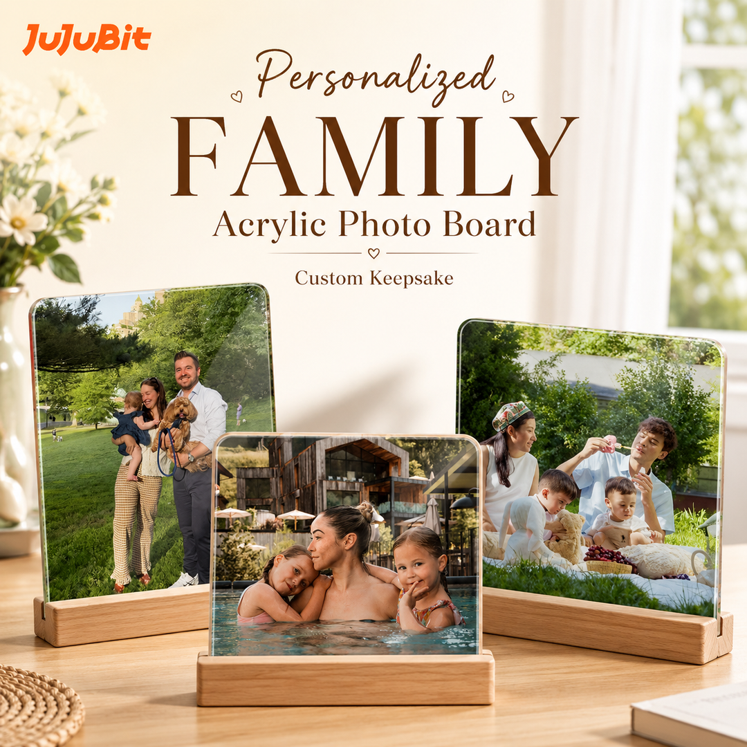 Personalized Family Acrylic Photo Board