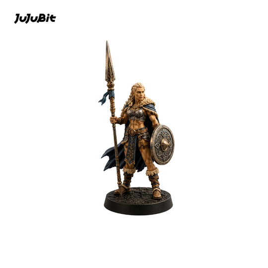 Valiant Valkyrie-Detailed Sculpt Miniature for RPG, Display & Collection