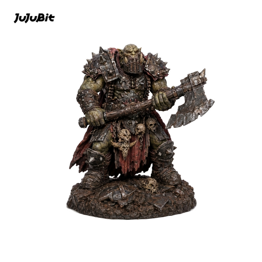 Ironjaw Orc Warlord-Detailed Sculpt Miniature for RPG, Display & Collection