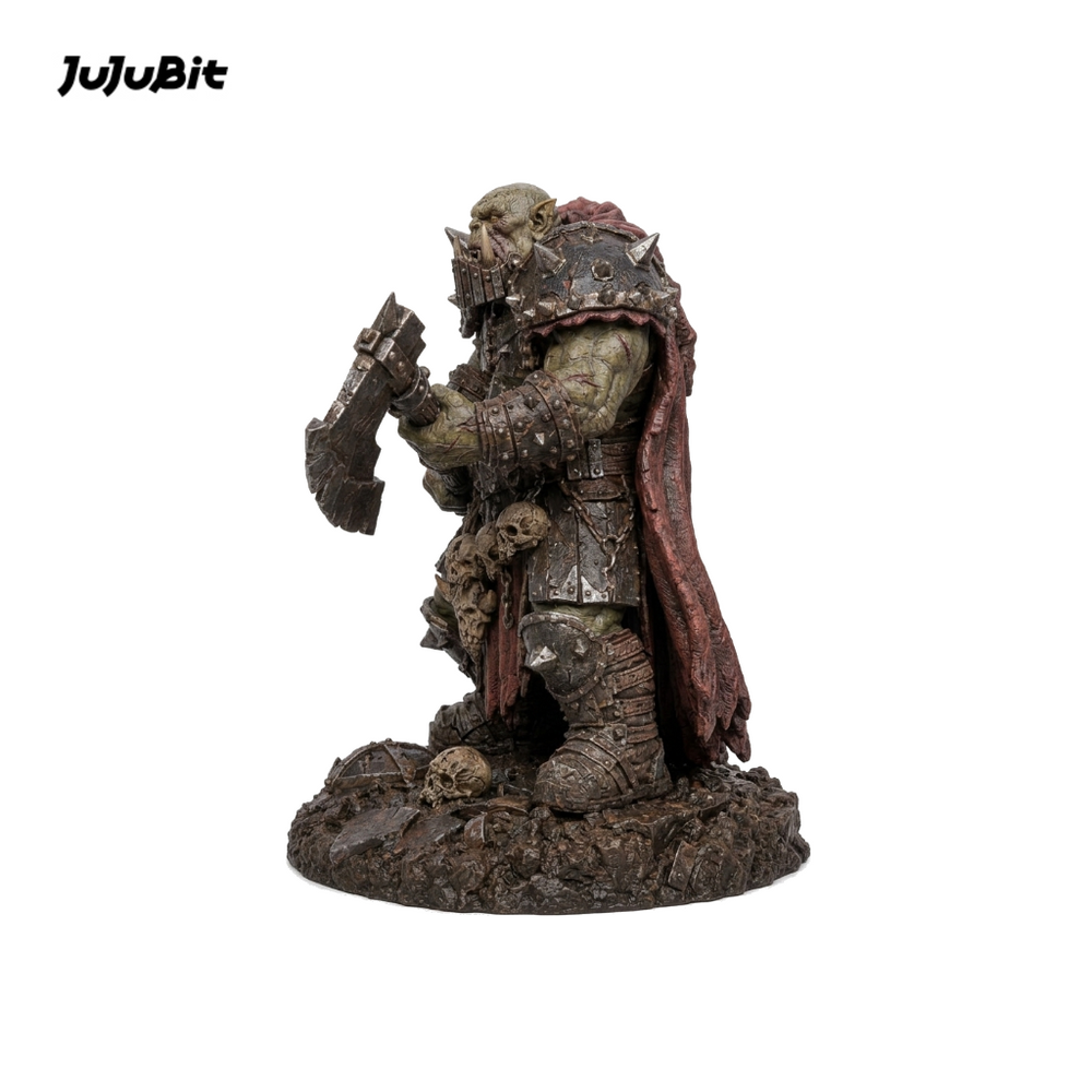 Ironjaw Orc Warlord-Detailed Sculpt Miniature for RPG, Display & Collection