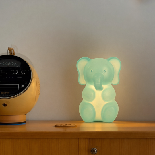 Elephant Ambient Light｜JuJuBit FDM 3D Printed Night Light for Nursery & Baby Room