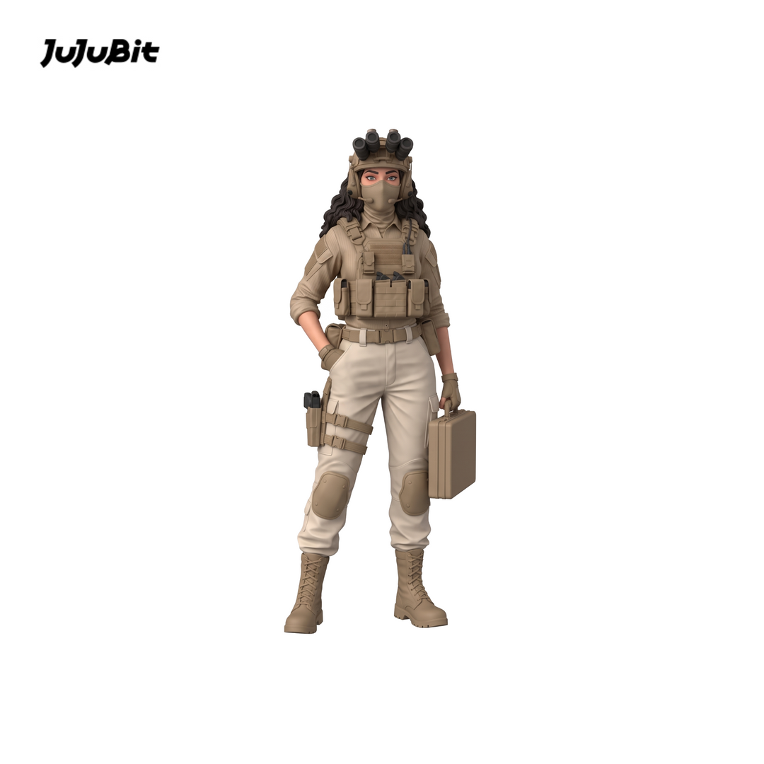 Call of duty|Female Tactical Agent Collectible Figure