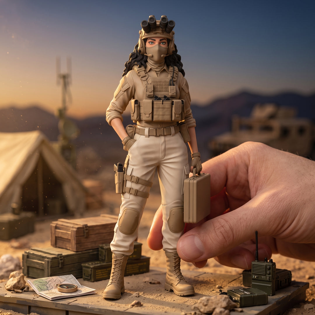 Call of duty|Female Tactical Agent Collectible Figure