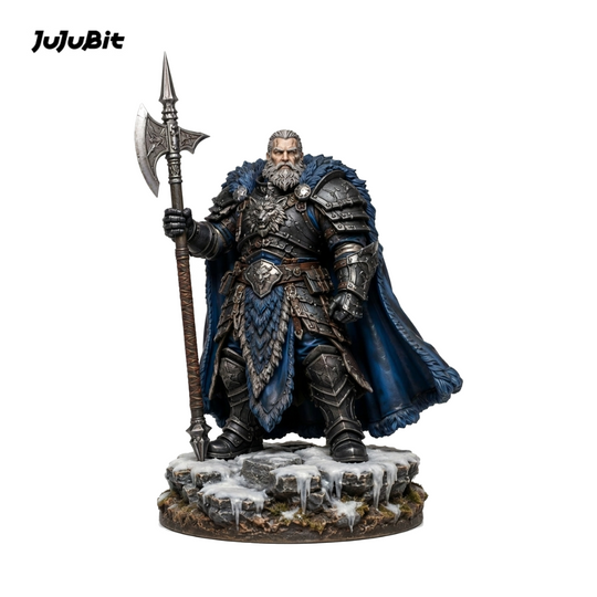 Frost Warden-Detailed Sculpt Miniature for RPG, Display & Collection
