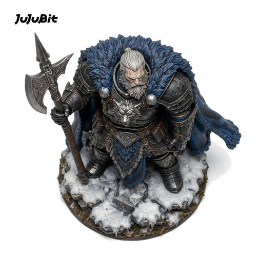 Frost Warden-Detailed Sculpt Miniature for RPG, Display & Collection
