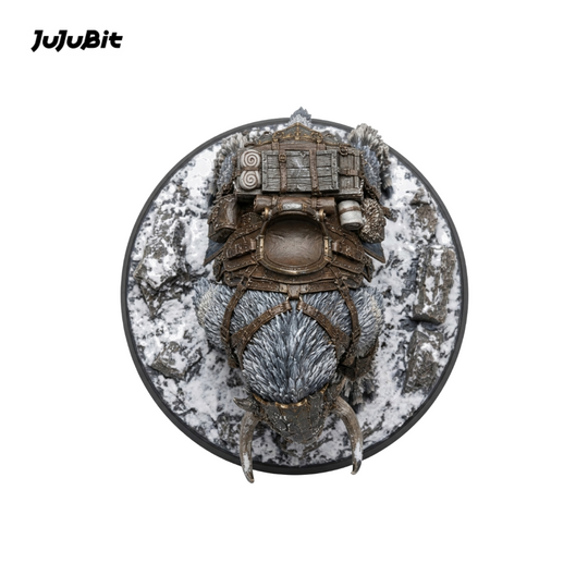 Frostback War Mammoth-Detailed Sculpt Miniature for RPG, Display & Collection