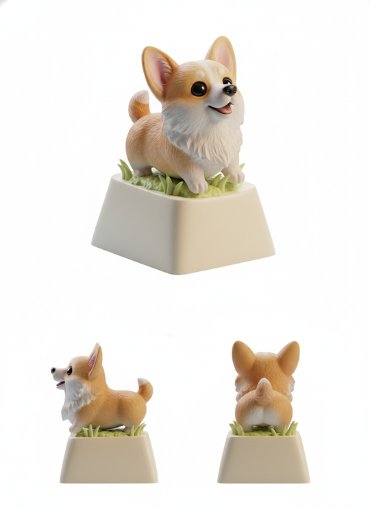 JuJuBit Custom Artisan Keycap for Mechanical Keyboards