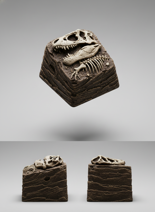 JuJuBit Custom Artisan Keycap for Mechanical Keyboards