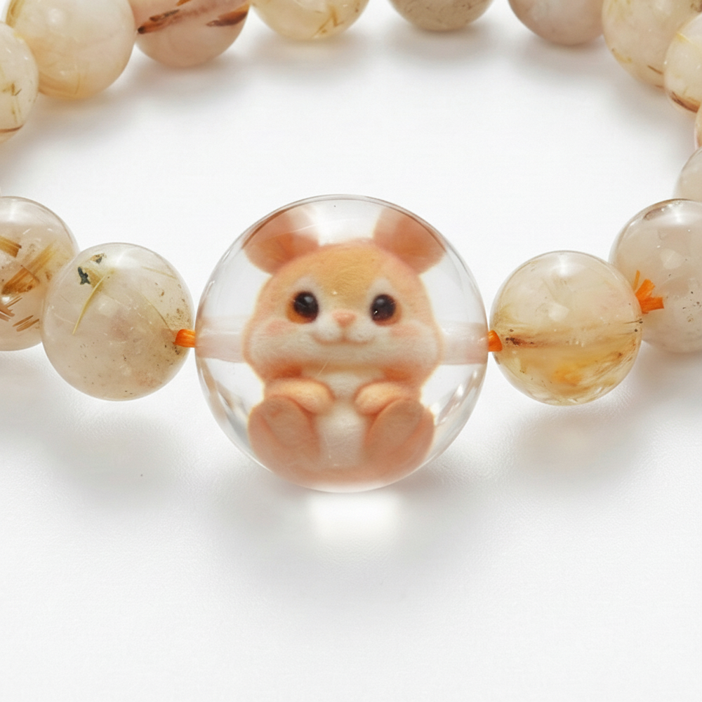 JuJuBit Yellow Phantom Bracelet 8mm – Stone for Wealth & Growth