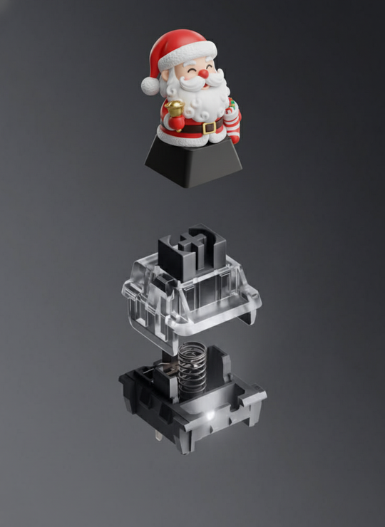 JuJuBit Christmas Classic Artisan Keycap for Mechanical Keyboards