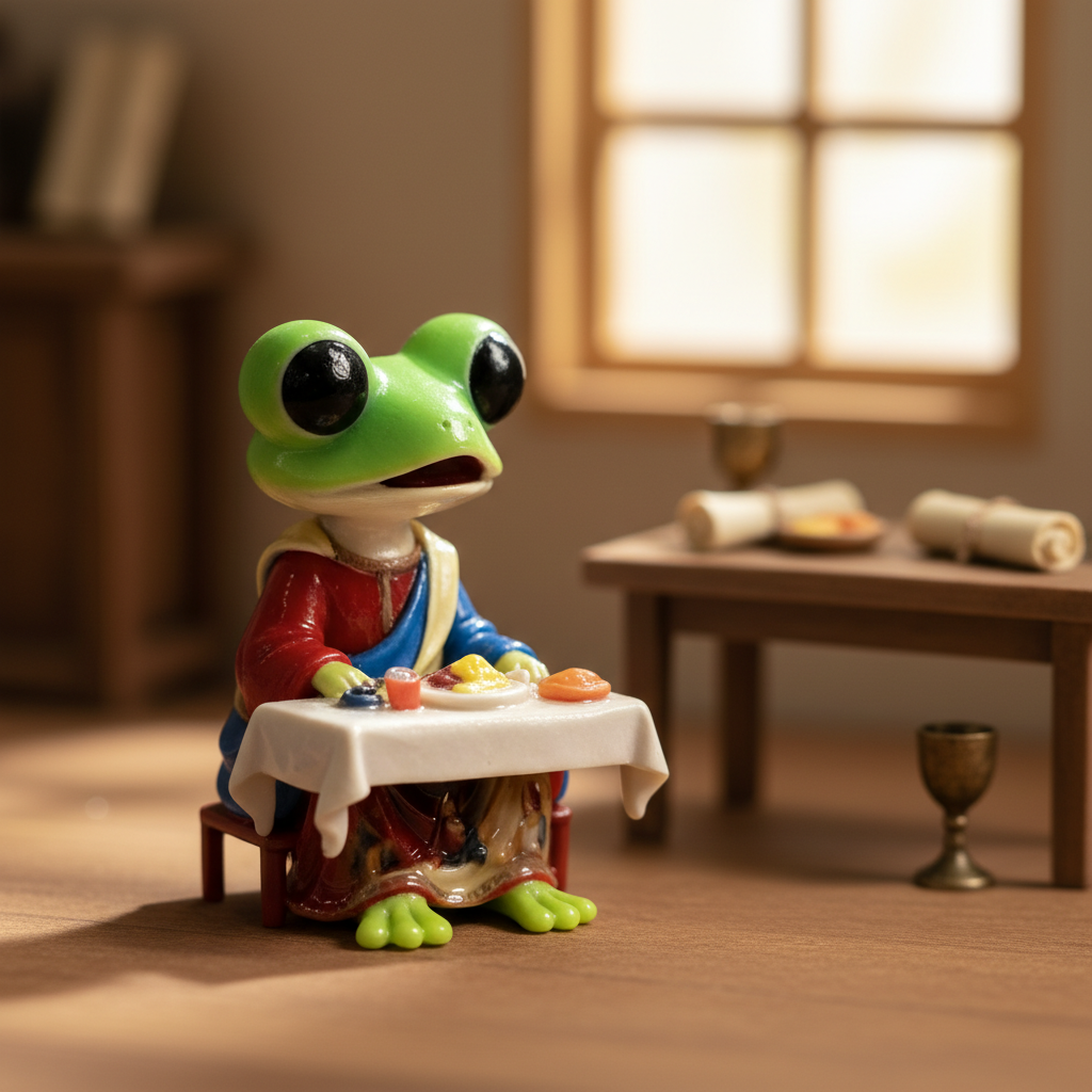 JuJuBit Figurine Collectible Art Toy Feast WAWA