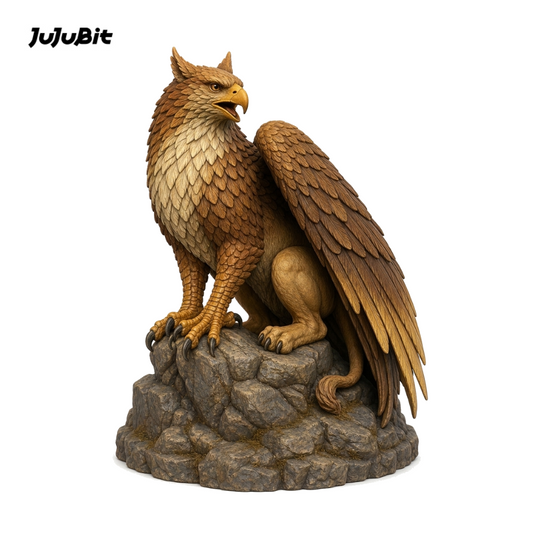 Goldwing Griffon-Detailed Sculpt Miniature for RPG, Display & Collection