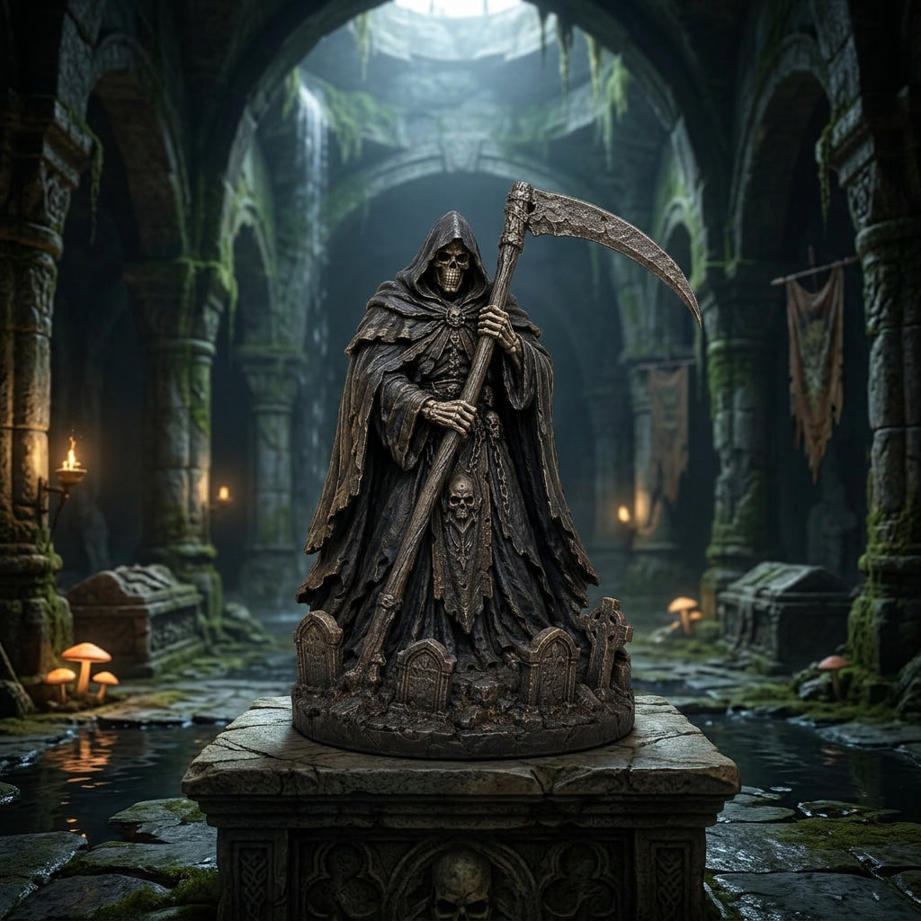 Gravewind Shadow Reaper-Detailed Sculpt Miniature for RPG, Display & Collection