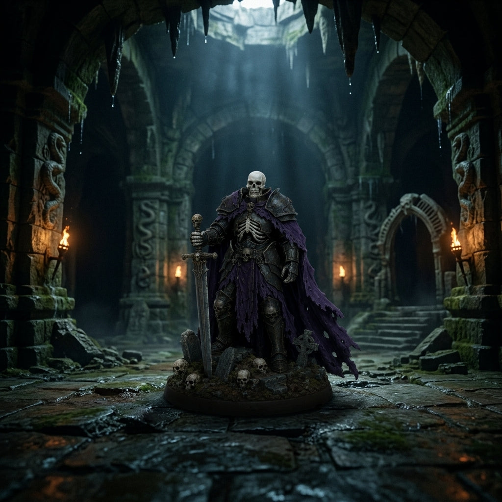 Grave Marshal-Detailed Sculpt Miniature for RPG, Display & Collection