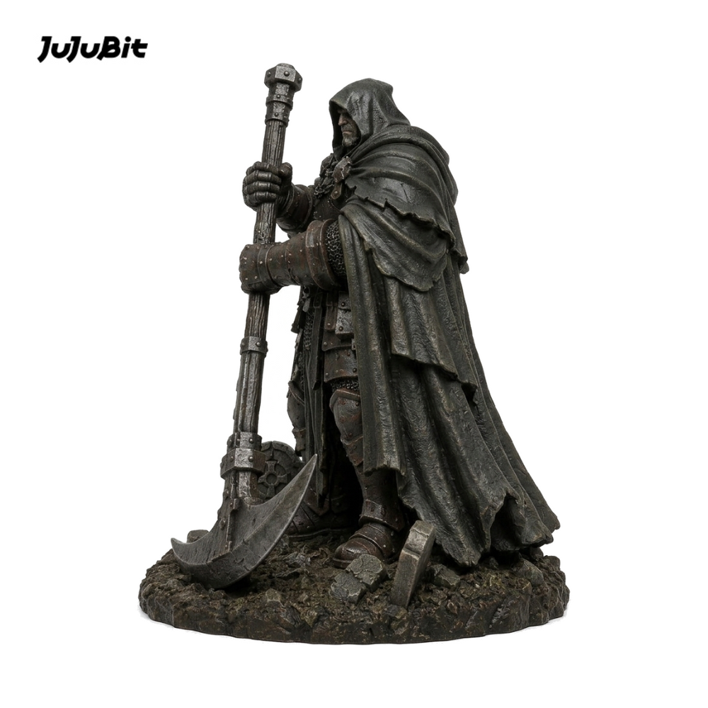 Grave Warden-Detailed Sculpt Miniature for RPG, Display & Collection