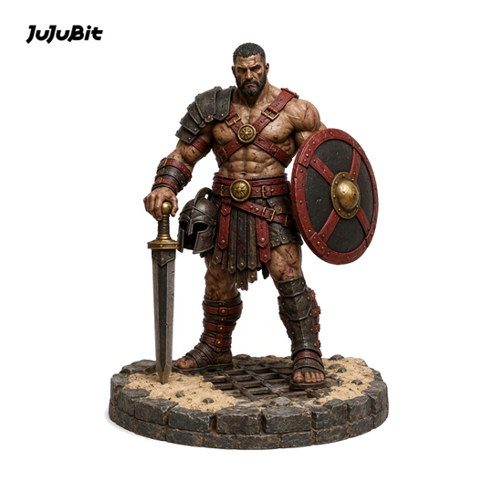 Gravebound Gladiator-Detailed Sculpt Miniature for RPG, Display & Collection