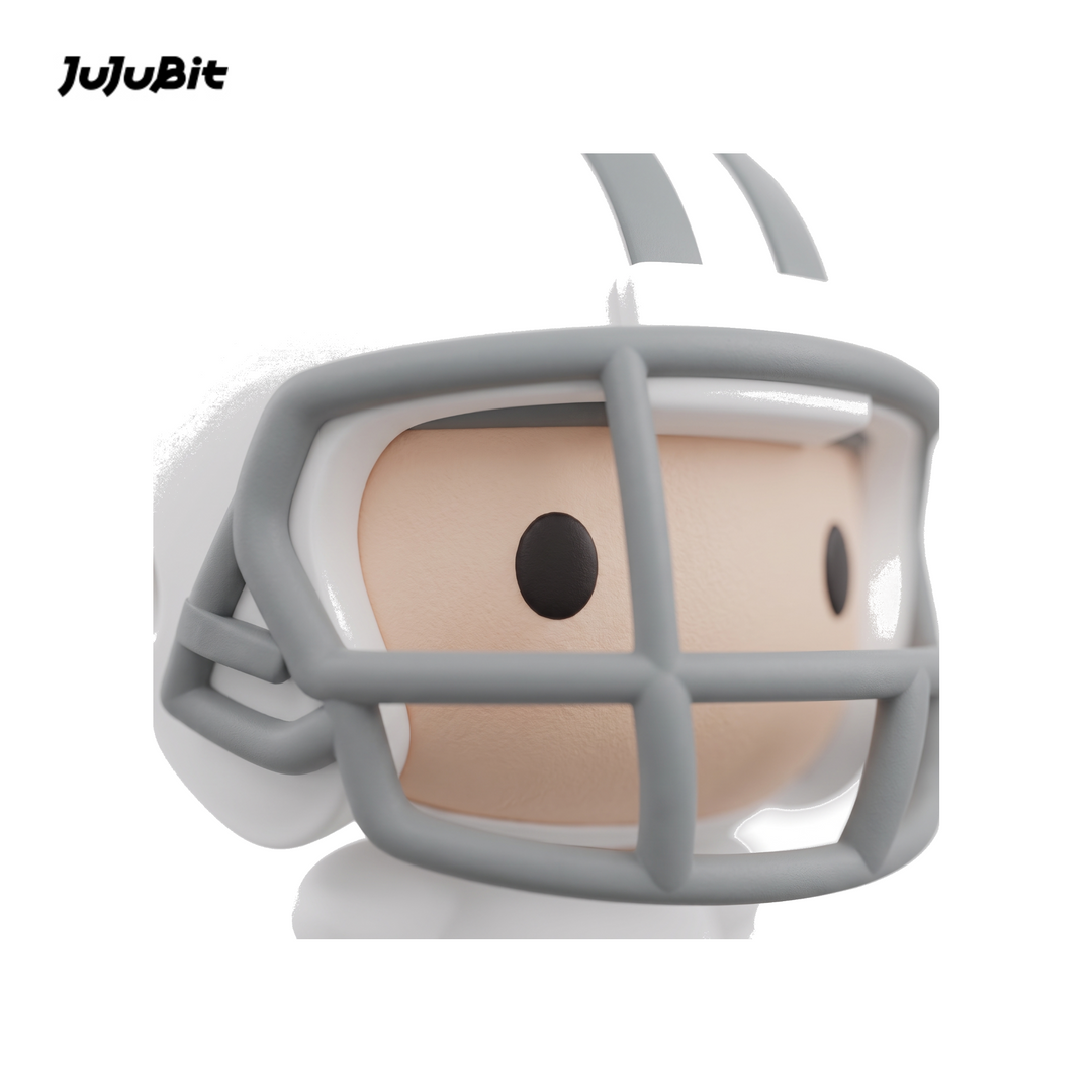 Gridiron Rookie - Helmet Babies Art Toy Figurine