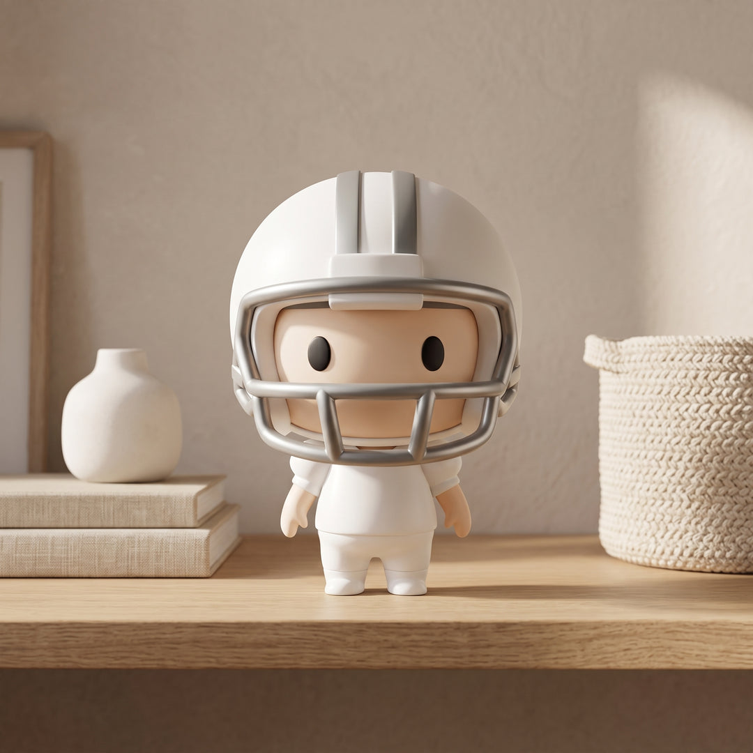 Gridiron Rookie - Helmet Babies Art Toy Figurine