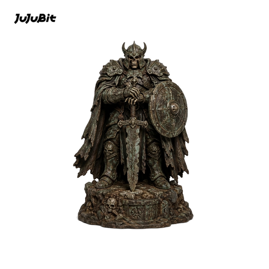 Grimbarrow Wight Lord-Detailed Sculpt Miniature for RPG, Display & Collection