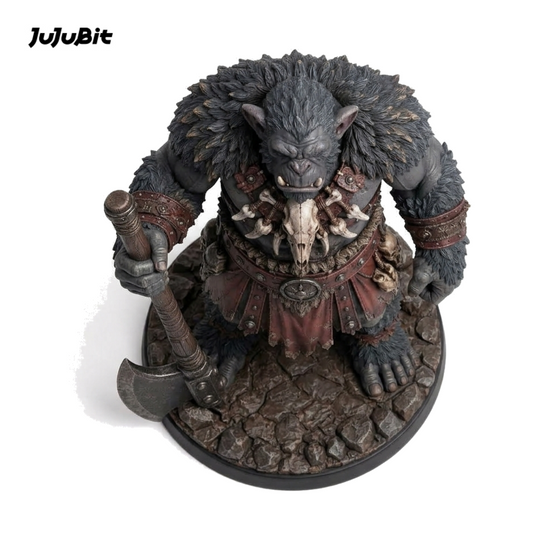 Grimtusk Bugbear Barbarian-Detailed Sculpt Miniature for RPG, Display & Collection