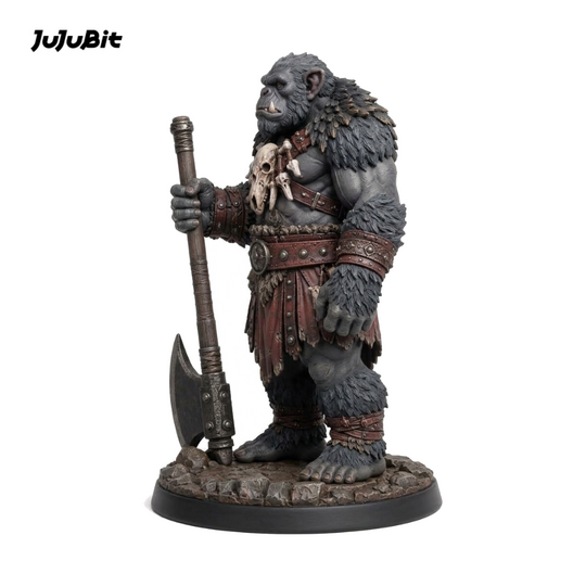Grimtusk Bugbear Barbarian-Detailed Sculpt Miniature for RPG, Display & Collection