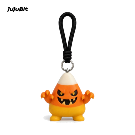 Halloween Candy Corn Keychain