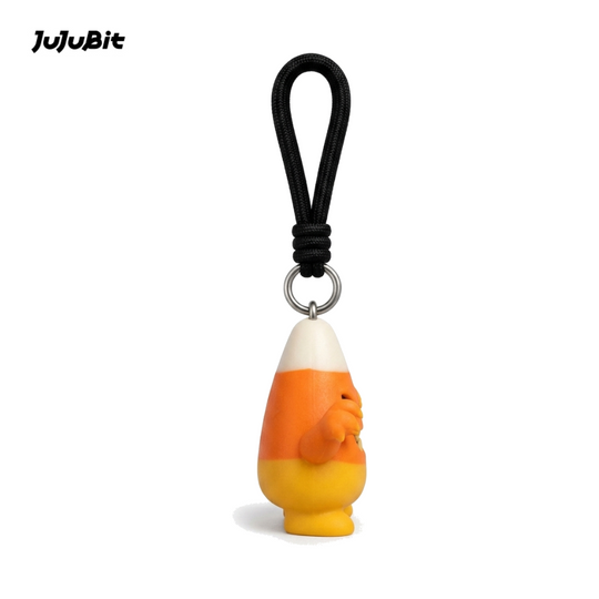Halloween Candy Corn Keychain