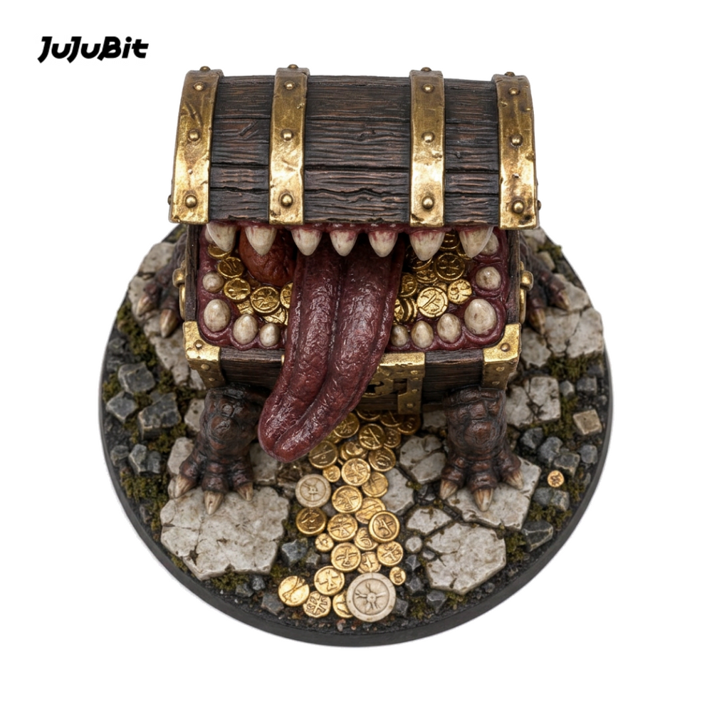 Hoardmaw Mimic-Detailed Sculpt Miniature for RPG, Display & Collection