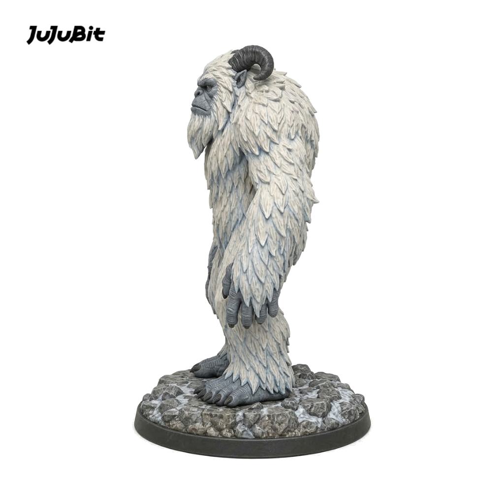 Hoarfang Yeti-Detailed Sculpt Miniature for RPG, Display &amp; Collection