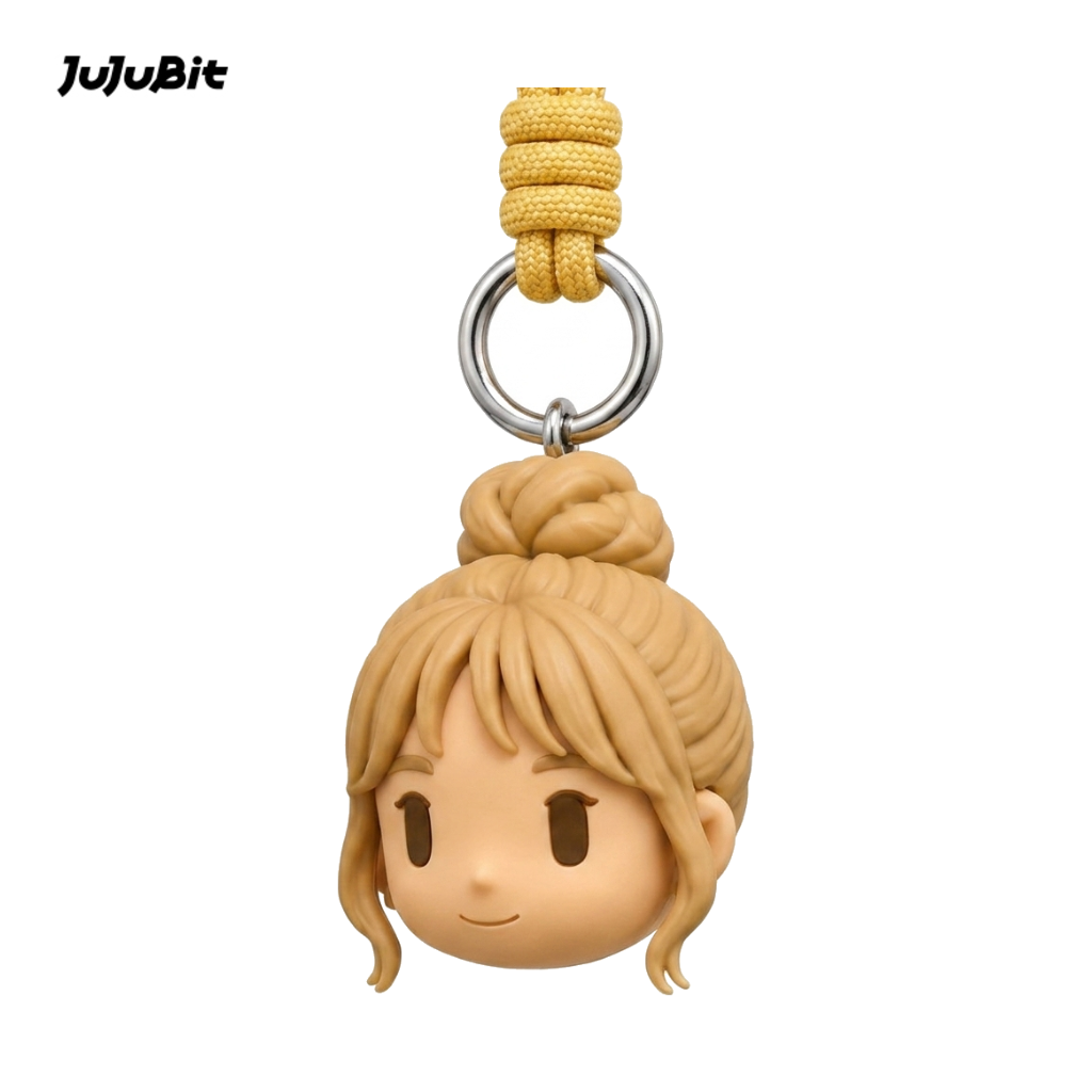 Honey Bun ｜Soft Chibi Keychain
