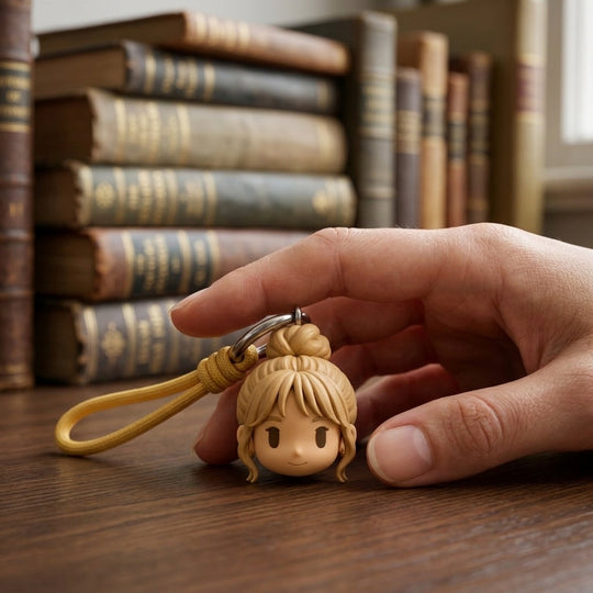 Honey Bun ｜Soft Chibi Keychain