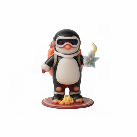 JuJuBit Figurine Customizable Collectible Art Toy Snowbyte