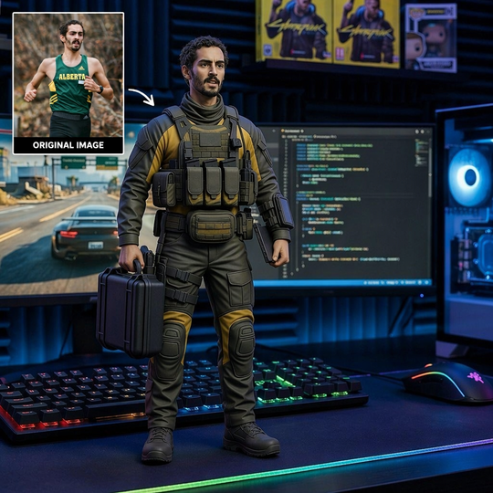 Custom Special Force Figurine | Turn Yourself into a special force soldier