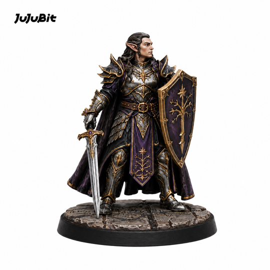 Twilight Oath Paladin-Detailed Sculpt Miniature for RPG, Display & Collection