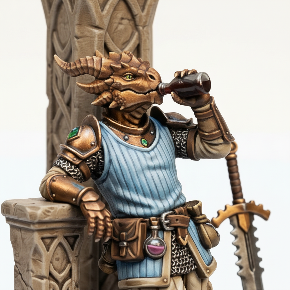 Aetherra Monster Codex Workshop - Dragonforged Brewmaster - View 2